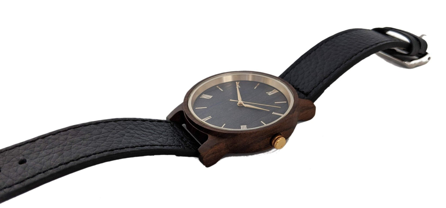 Groomsmen Set Of 5 Wooden Watches Black Arce