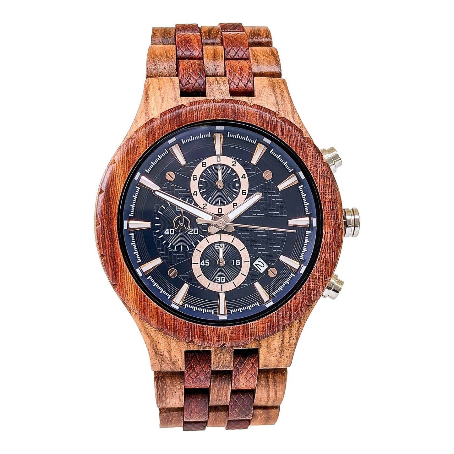 Groomsmen Set of 6 Wooden Watch Zebra | Gracil