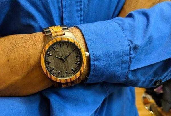 Groomsmen Set Of 6 Wooden Watches - Grandiose