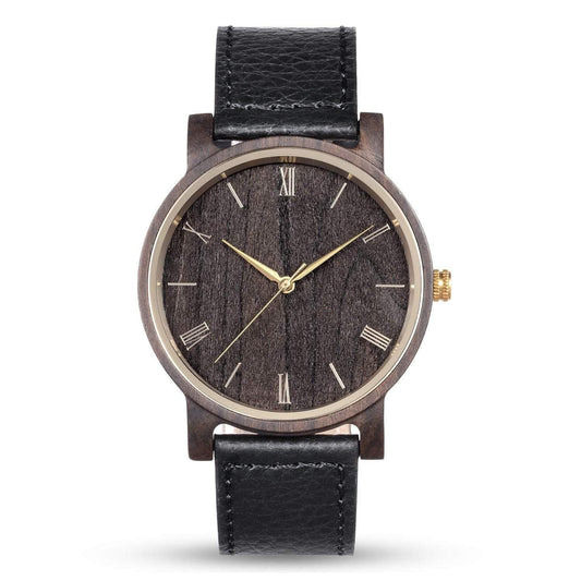 Groomsmen Set Of 8 Wooden Watches Black Arce