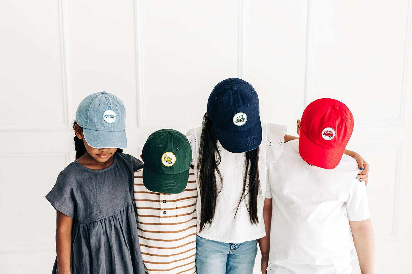 Firetruck Patch Baseball Hat