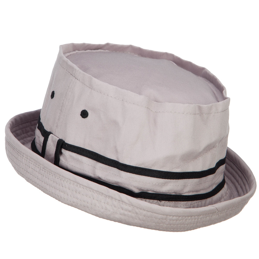 Big Size Striped Hat Band Fisherman Bucket Hat