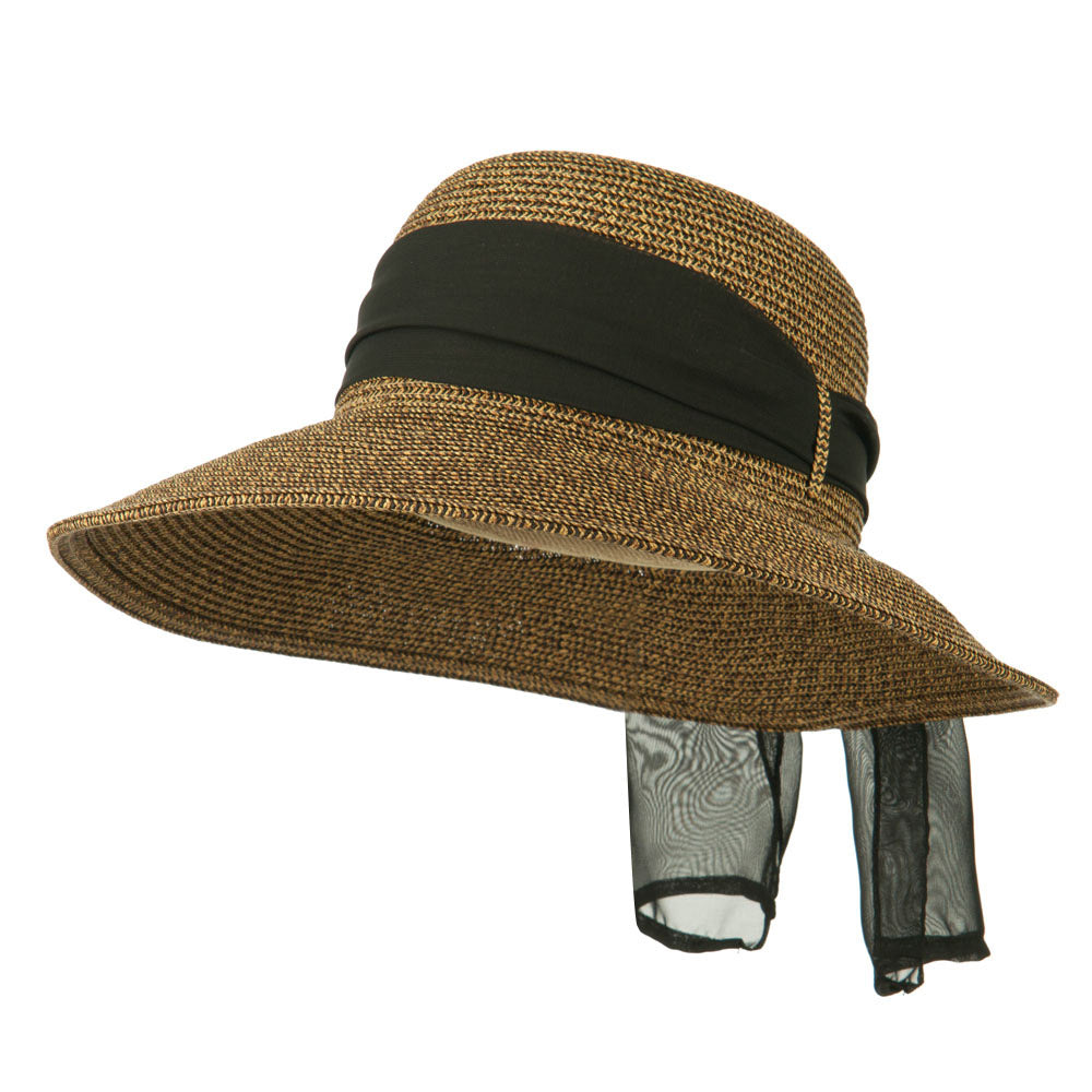 UPF 50+ Garment Tie Wide Brim Sun Hat