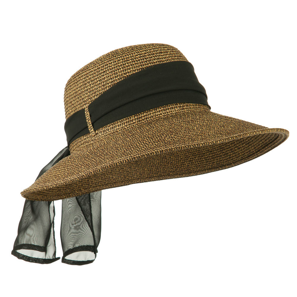 UPF 50+ Garment Tie Wide Brim Sun Hat