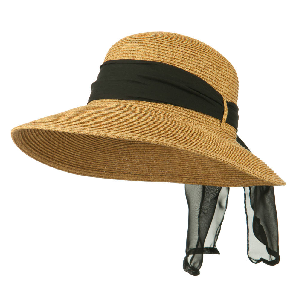 UPF 50+ Garment Tie Wide Brim Sun Hat
