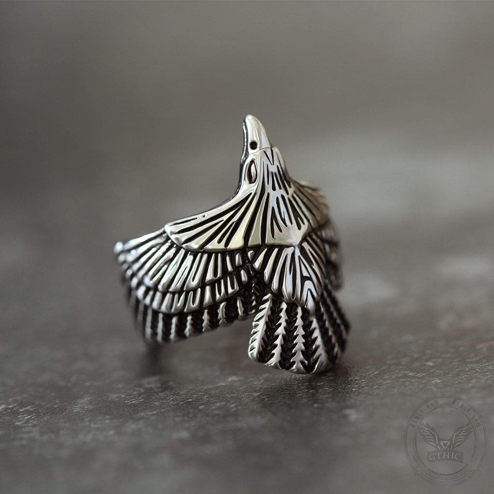 Eagle Stainless Steel Beast Ring