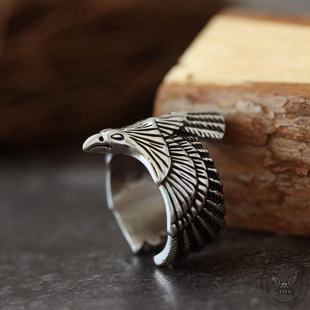 Eagle Stainless Steel Beast Ring