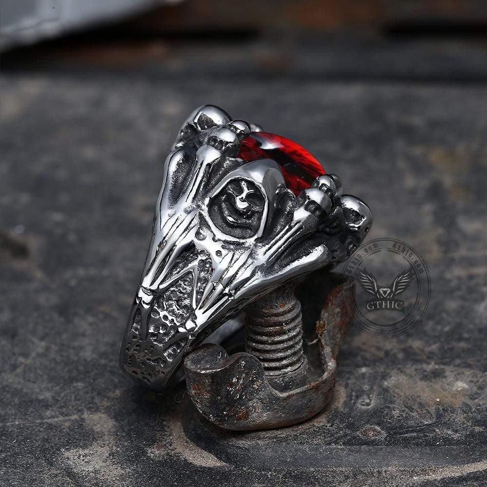 Eye Of Sauron Stainless Steel Ring