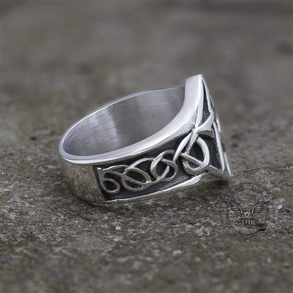 Pentagram Stainless Steel Ring