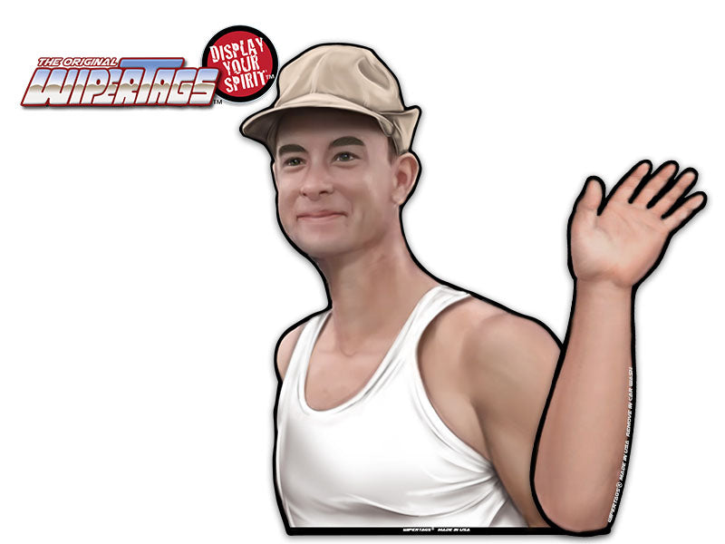 Shrimp Boat Captain Waving WiperTags