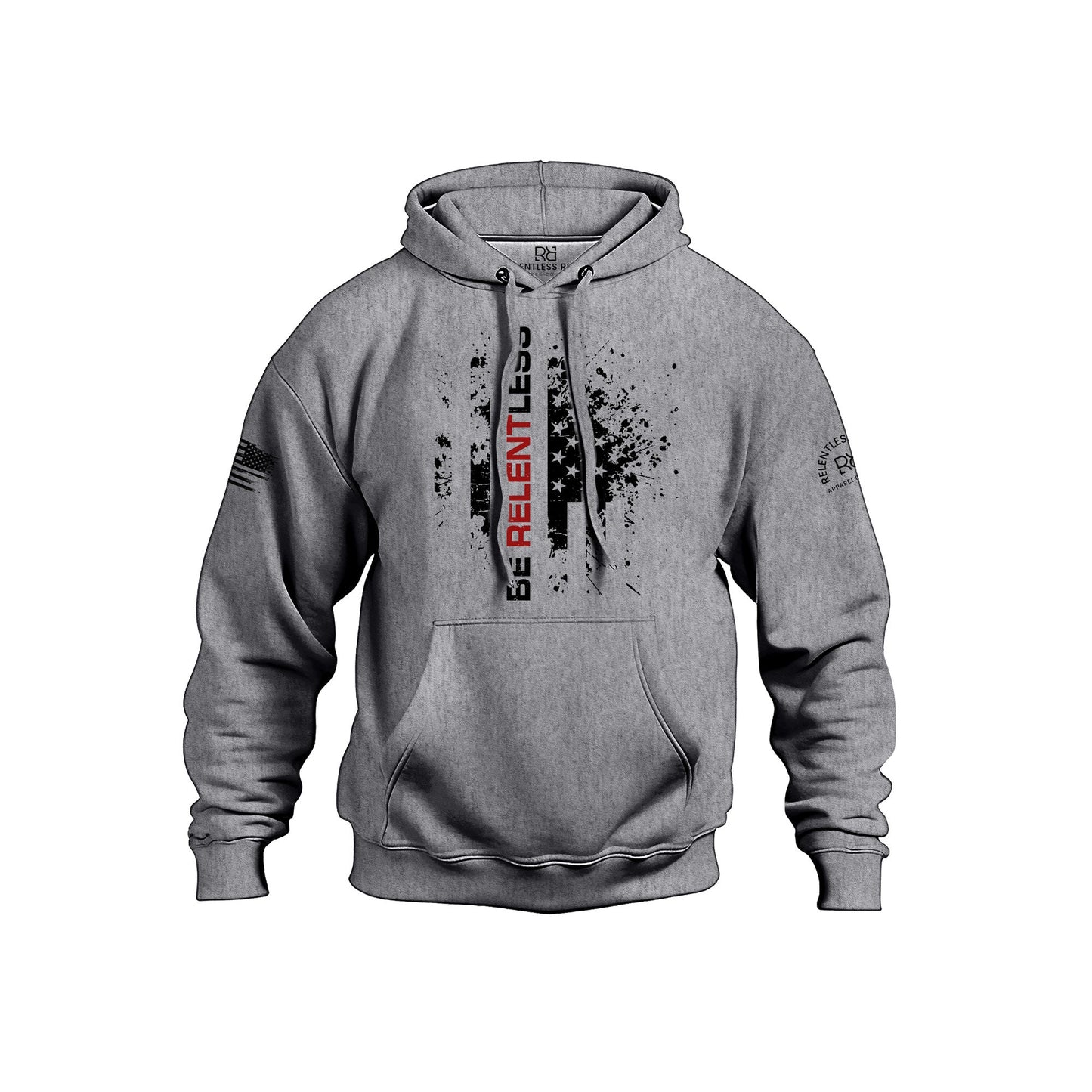 Be Relentless | Front | R | Men's Hoodie
