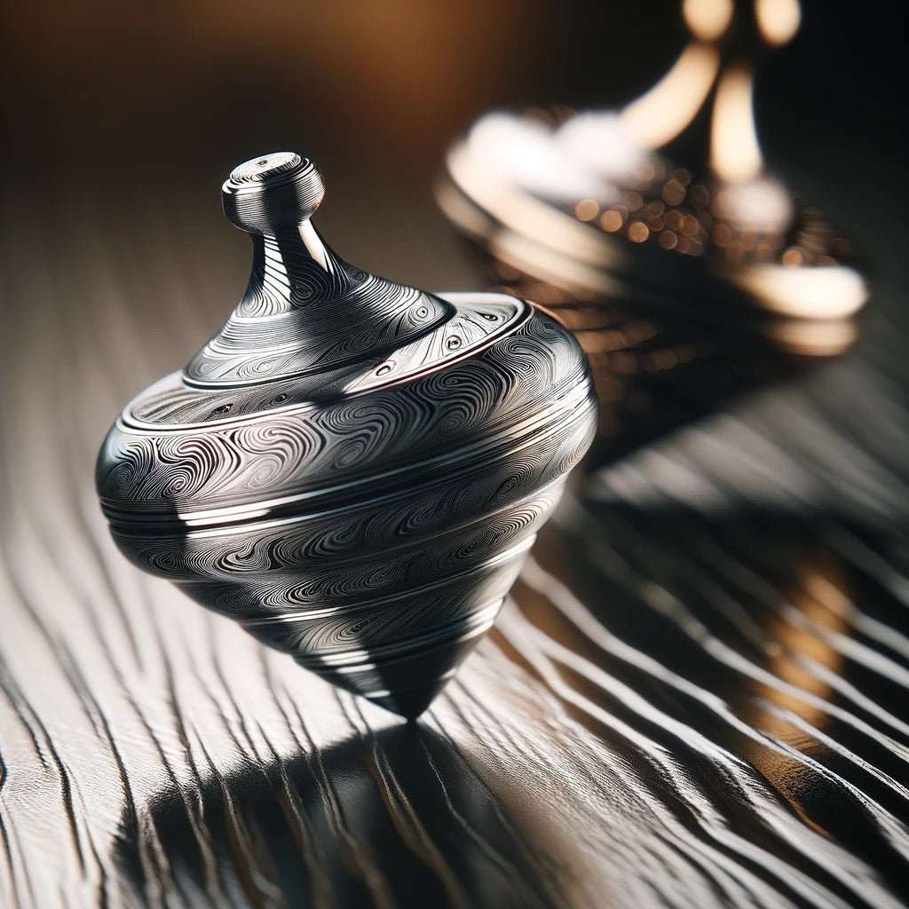 Gyro Damascus Spinning Top
