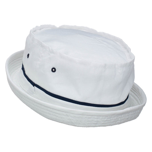 Striped Roll Up Bucket Hat