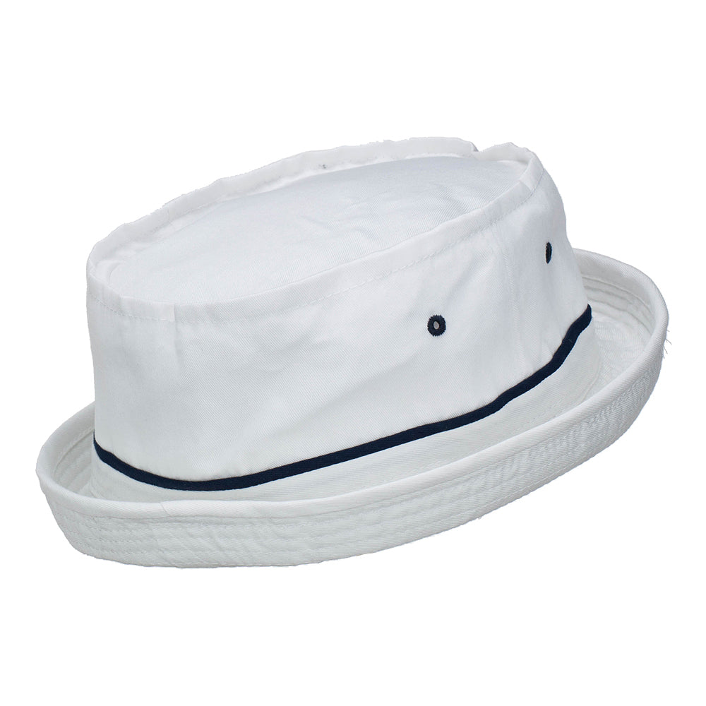 Striped Roll Up Bucket Hat