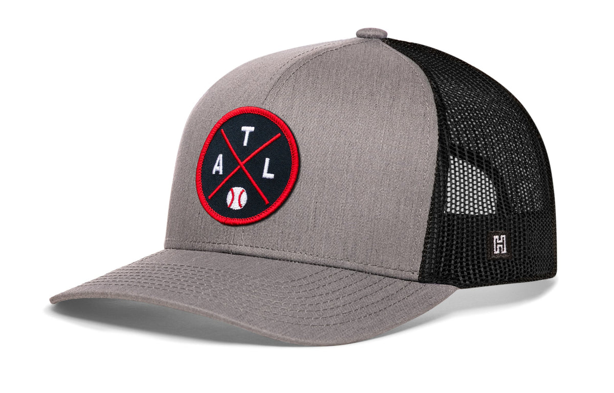Atlanta Baseball Trucker Hat  |  ATL X Snapback