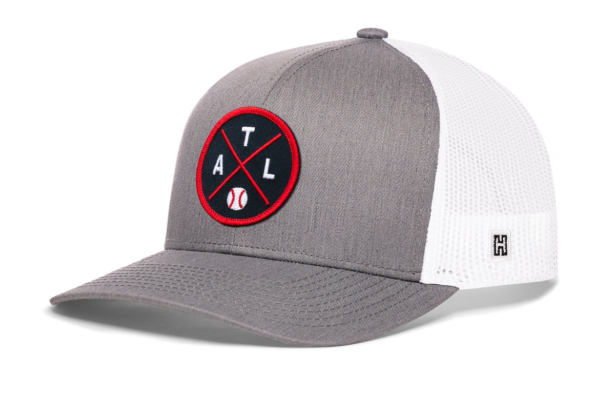 Atlanta Baseball Trucker Hat  |  ATL X Snapback