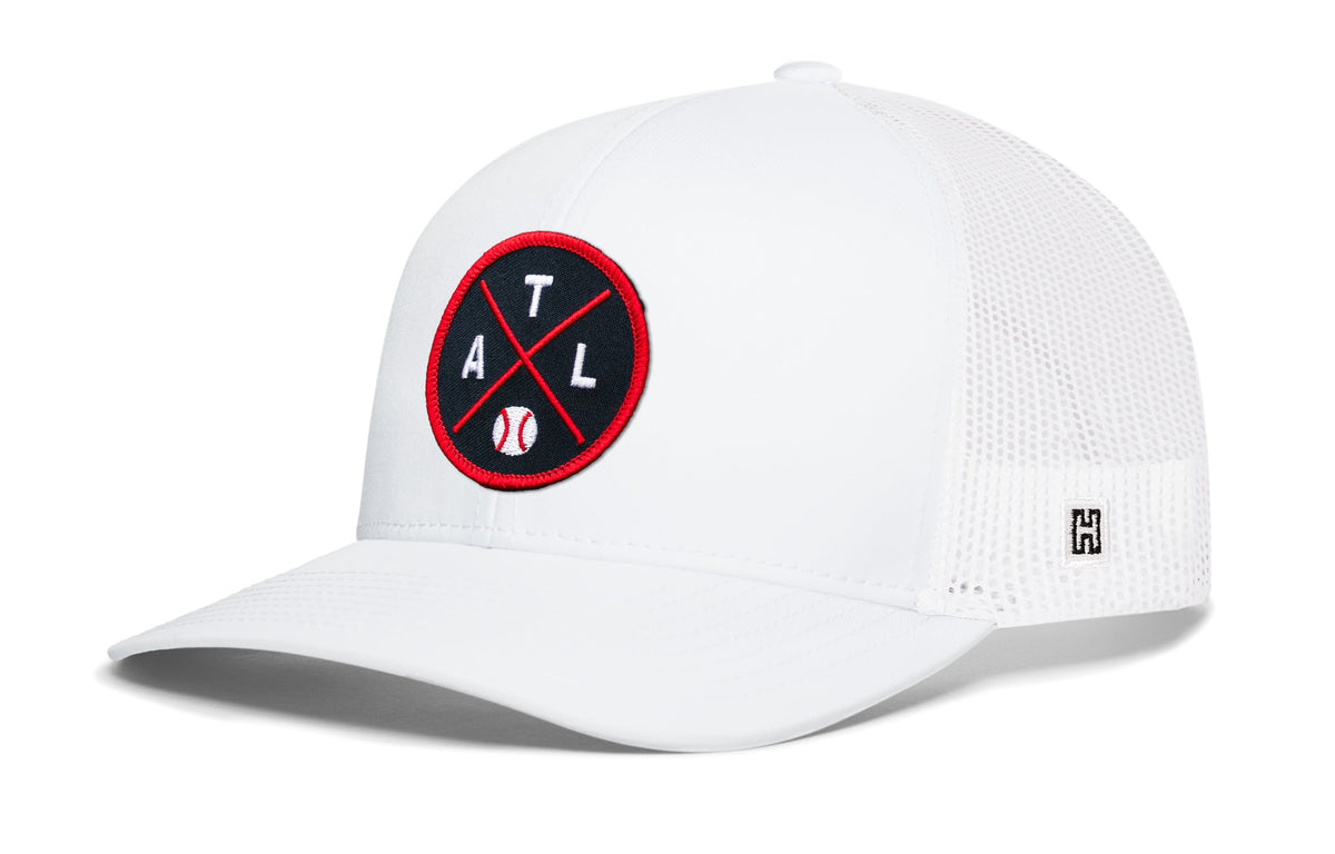 Atlanta Baseball Trucker Hat  |  ATL X Snapback