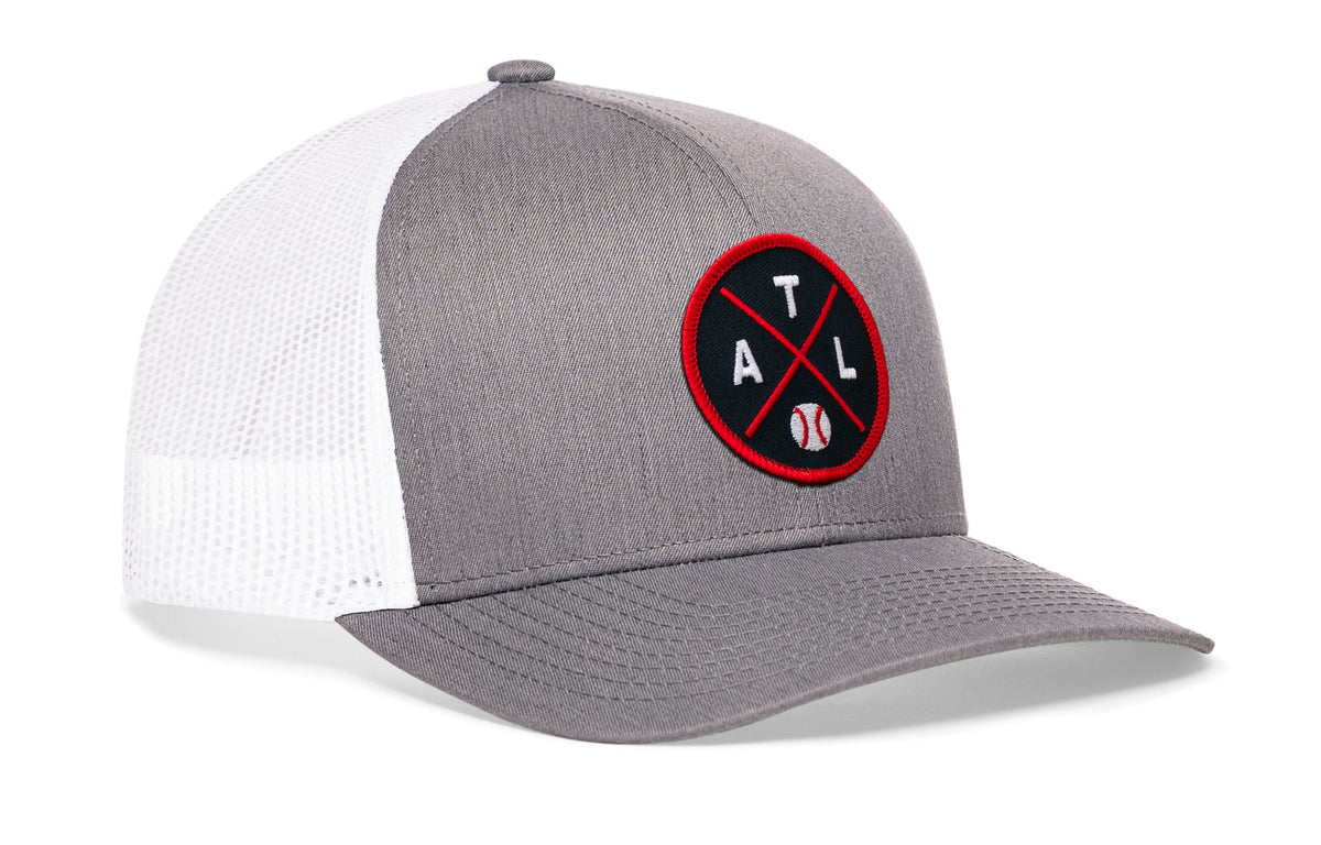 Atlanta Baseball Trucker Hat  |  ATL X Snapback