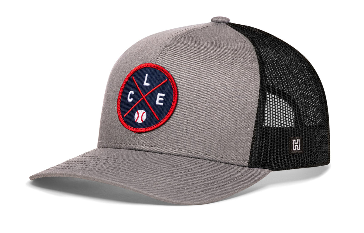Cleveland Baseball Trucker Hat  |  CLE X Snapback