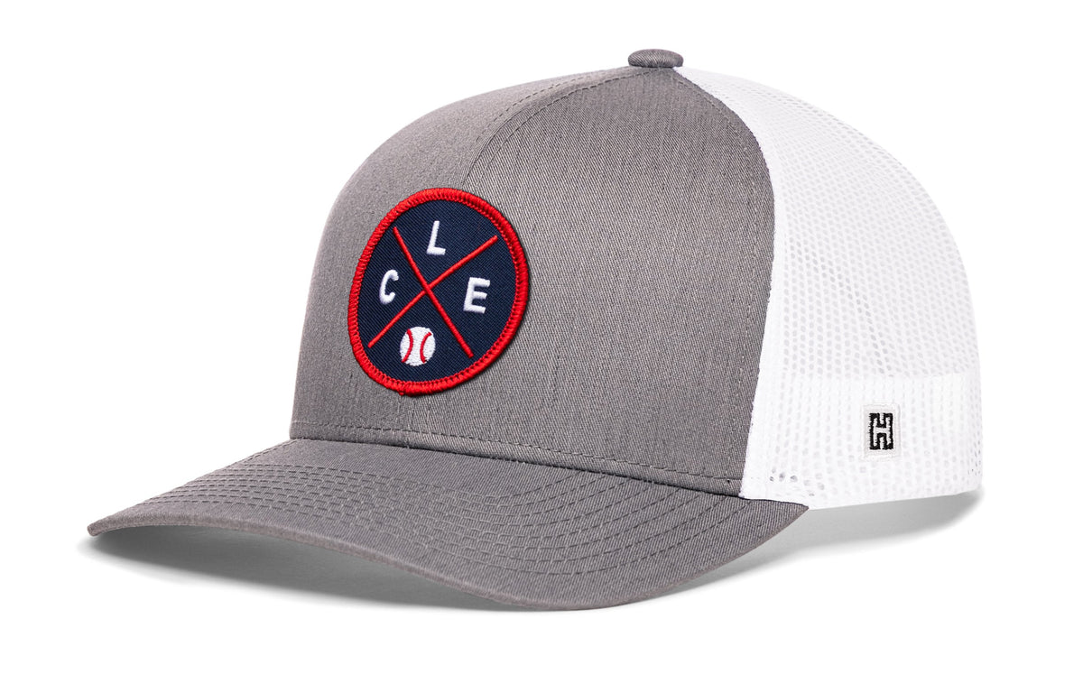 Cleveland Baseball Trucker Hat  |  CLE X Snapback