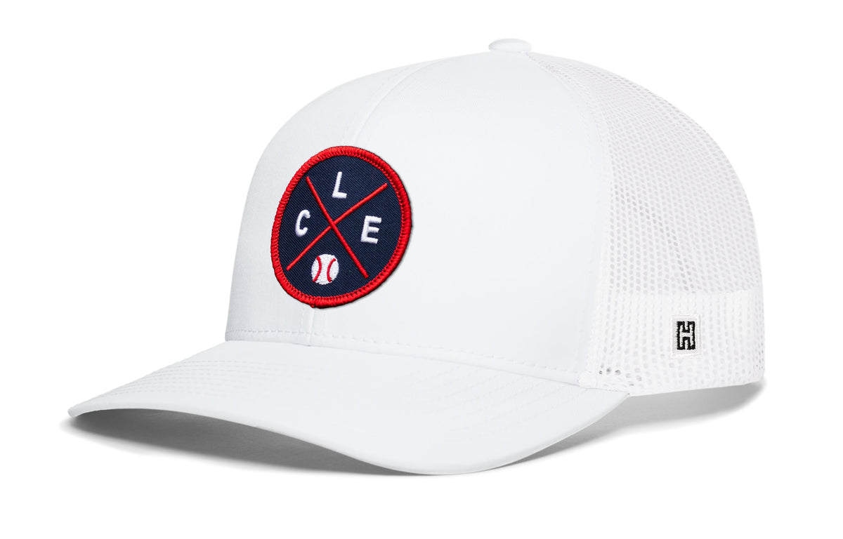 Cleveland Baseball Trucker Hat  |  CLE X Snapback