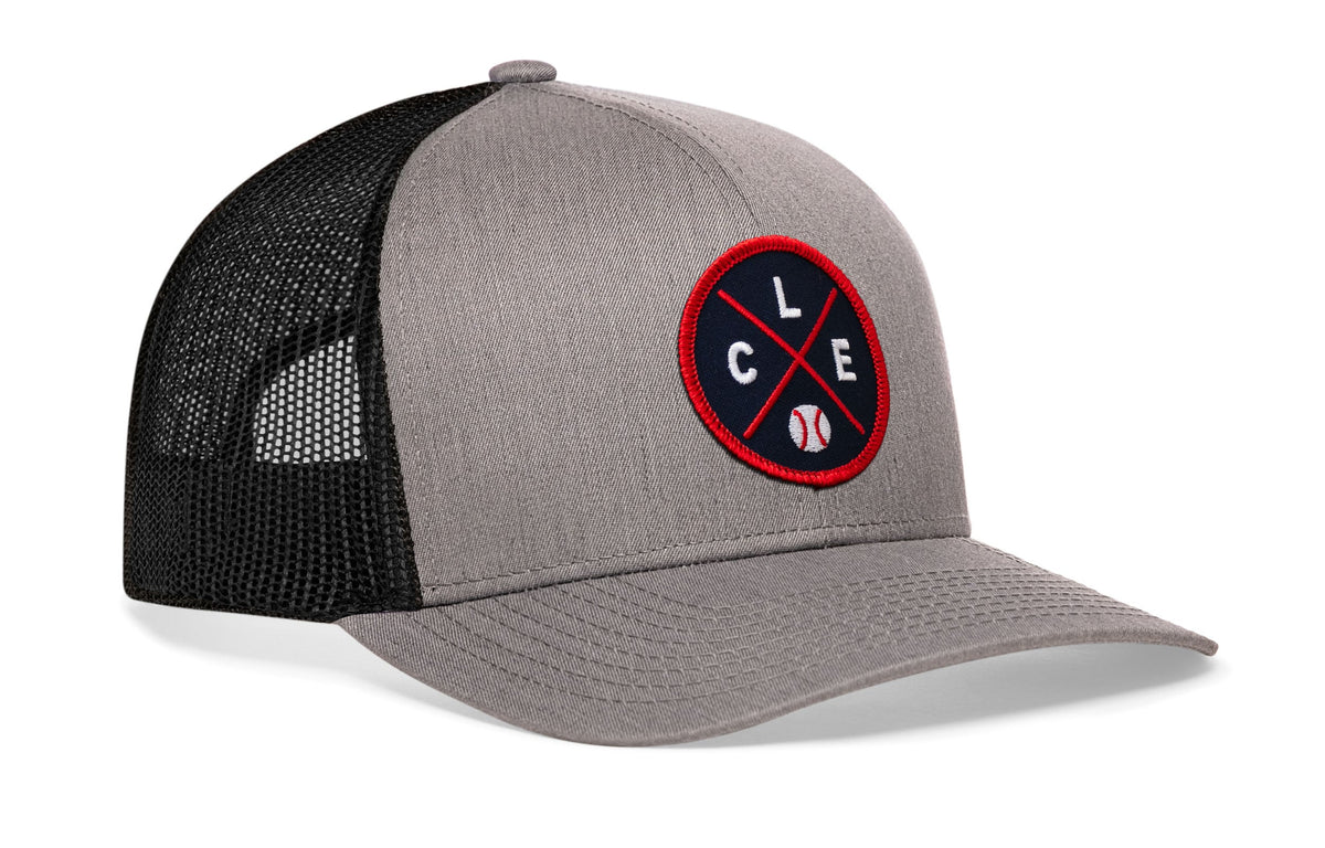 Cleveland Baseball Trucker Hat  |  CLE X Snapback