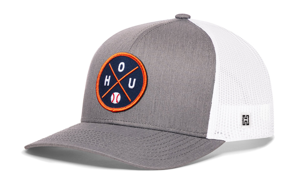 Houston Baseball Trucker Hat  |  HOU X Snapback