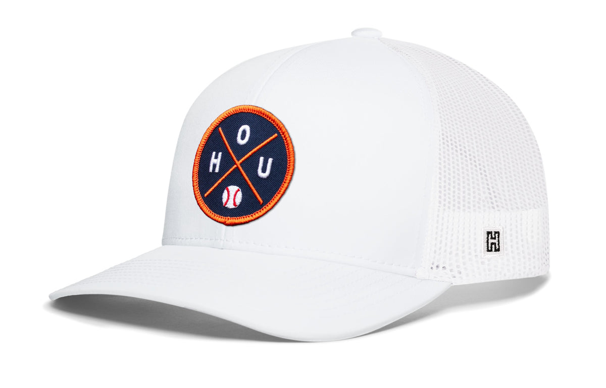 Houston Baseball Trucker Hat  |  HOU X Snapback