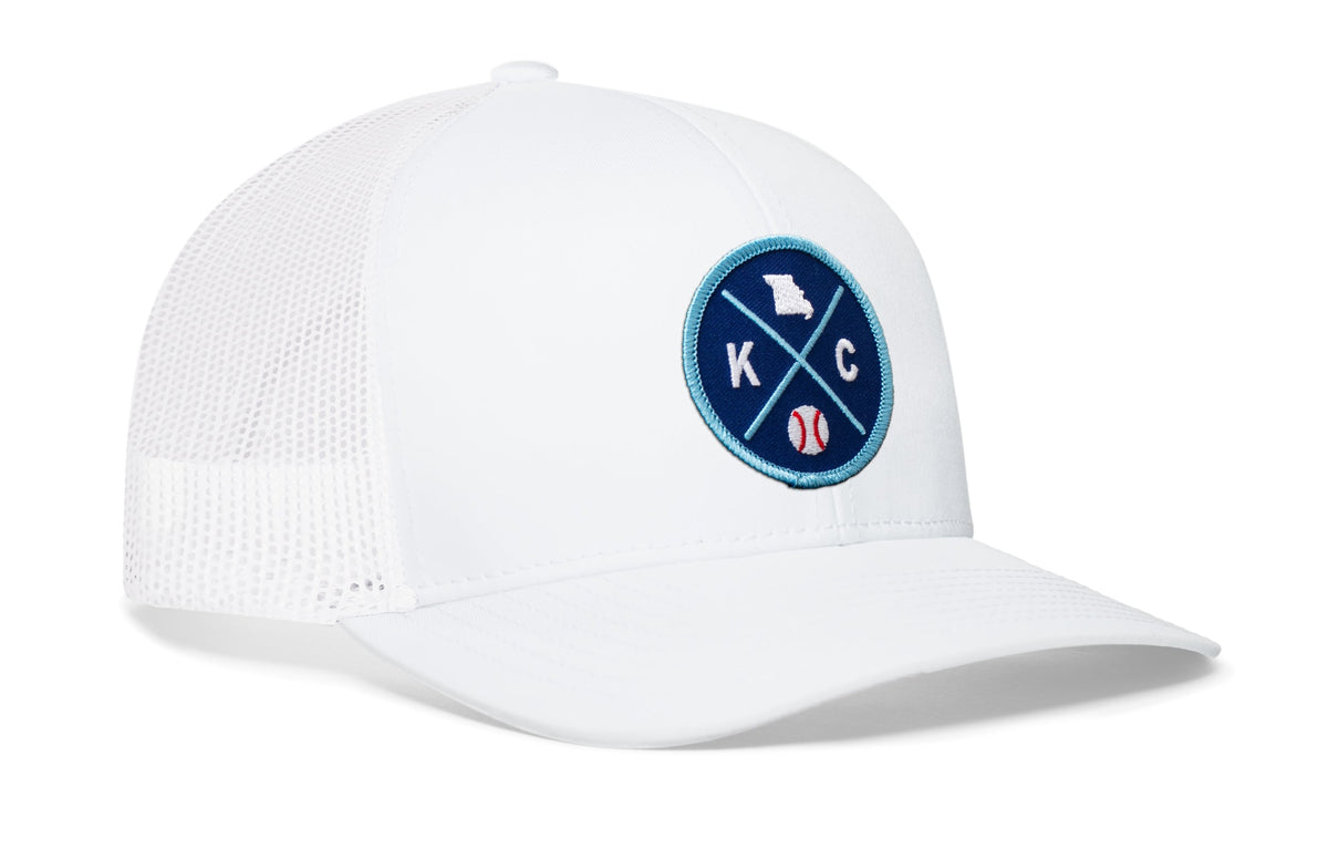 Kansas City Baseball Trucker Hat  |  KC X Snapback