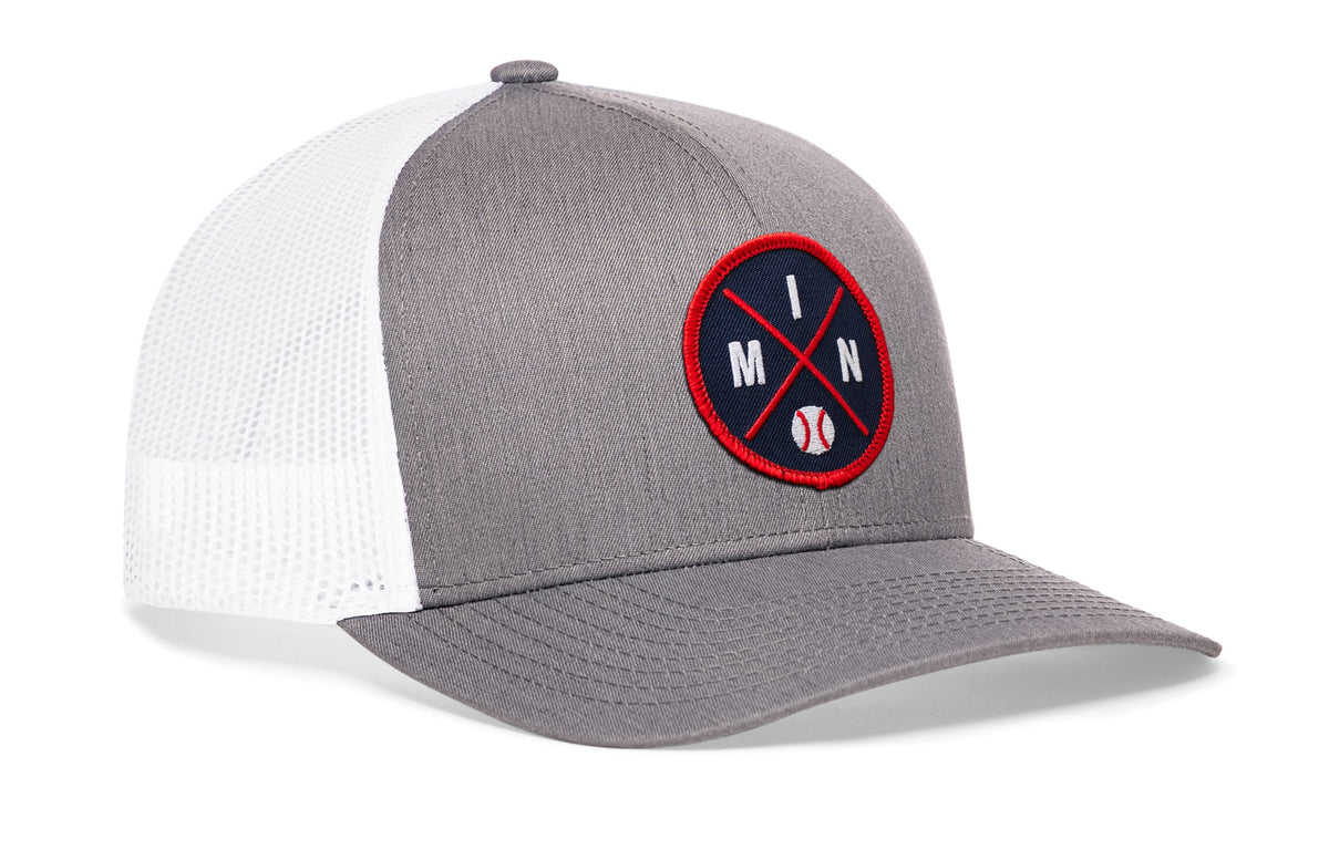 Minnesota Baseball Trucker Hat  |  MIN X Snapback