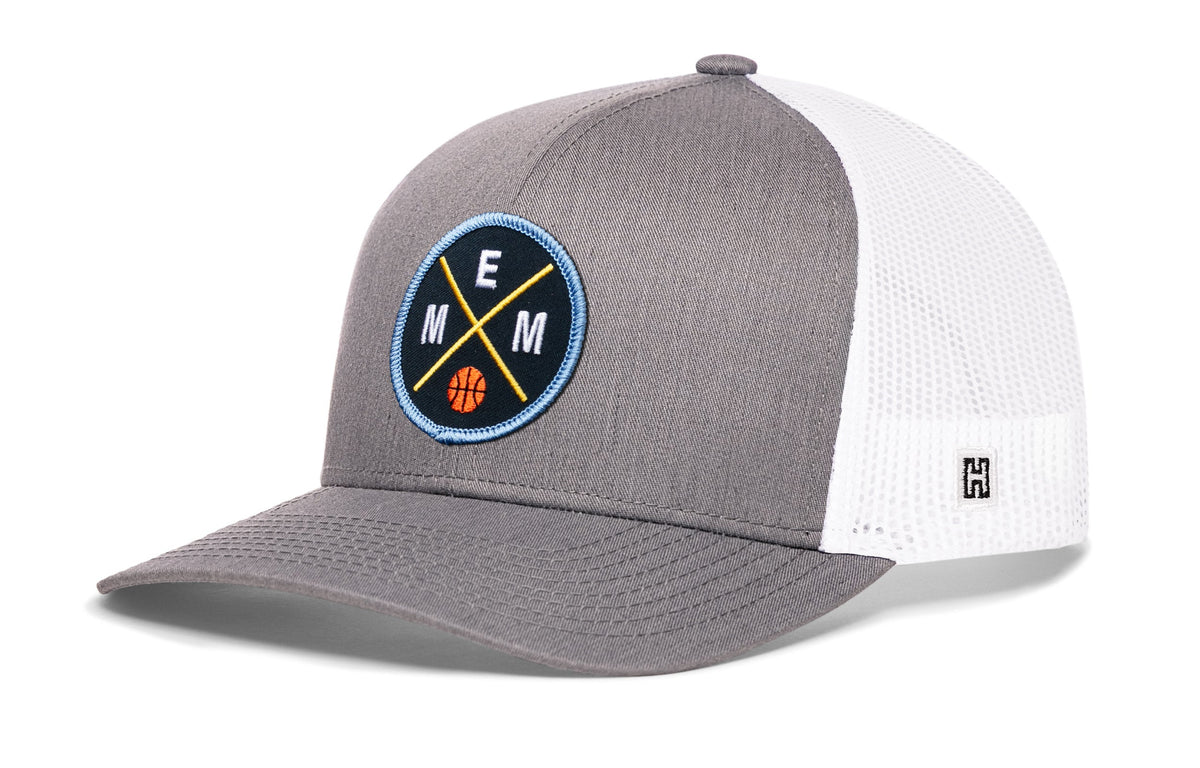 Memphis Basketball Trucker Hat  |  MEM X Snapback