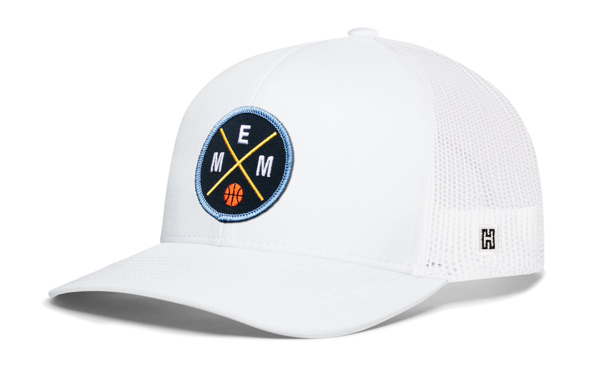 Memphis Basketball Trucker Hat  |  MEM X Snapback