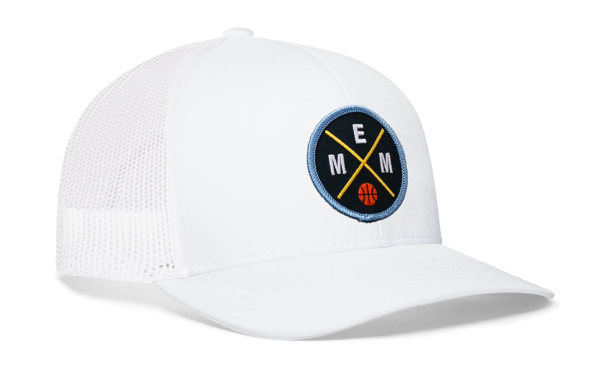 Memphis Basketball Trucker Hat  |  MEM X Snapback
