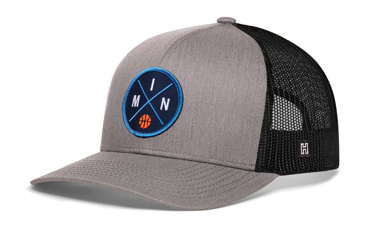 Minnesota Basketball Trucker Hat  |  MIN X Snapback