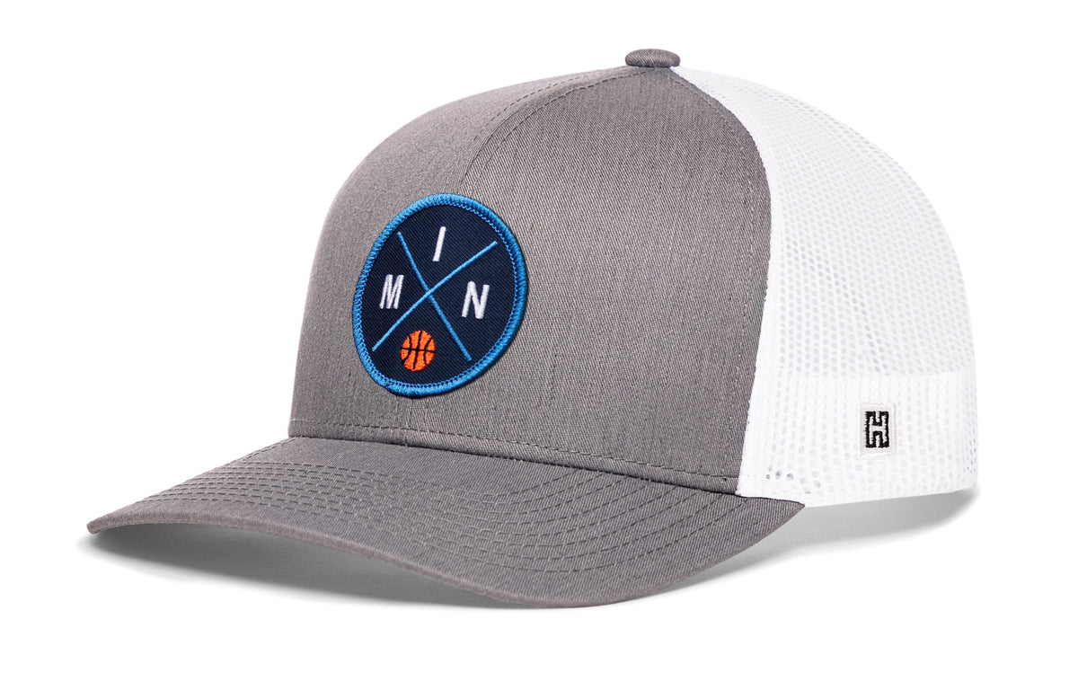 Minnesota Basketball Trucker Hat  |  MIN X Snapback