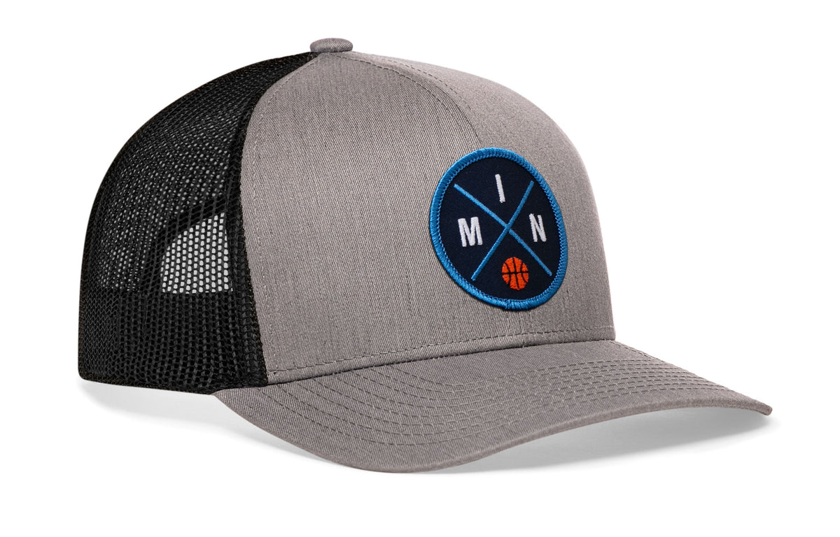 Minnesota Basketball Trucker Hat  |  MIN X Snapback