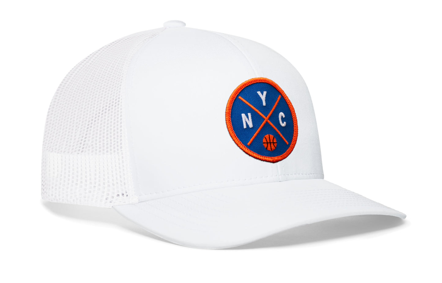New York Trucker Hat   |  NYC X Basketball Snapback
