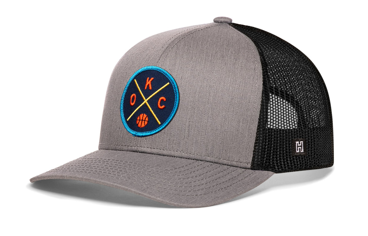 Oklahoma City Basketball Trucker Hat  |  OKC X Snapback