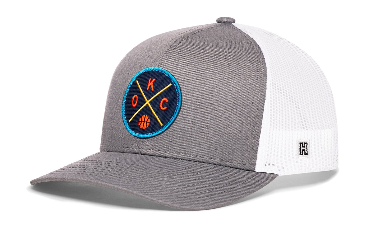 Oklahoma City Basketball Trucker Hat  |  OKC X Snapback