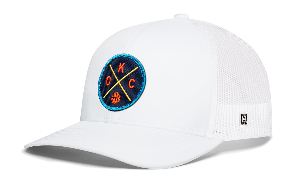 Oklahoma City Basketball Trucker Hat  |  OKC X Snapback