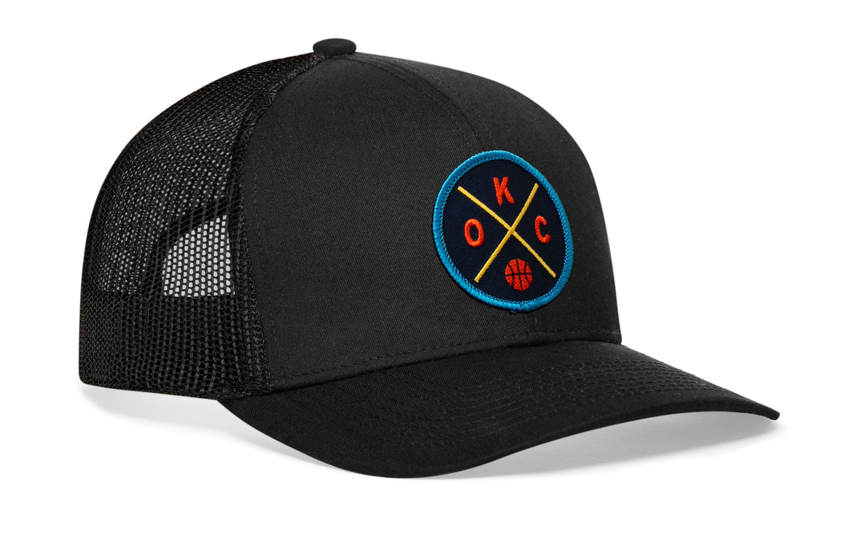 Oklahoma City Basketball Trucker Hat  |  OKC X Snapback