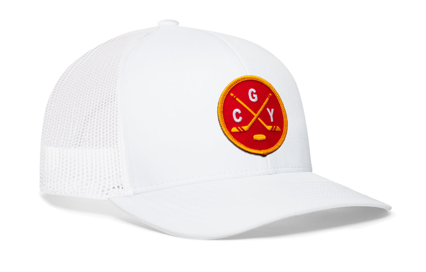 Calgary Hockey Trucker Hat  |  CGY X Snapback