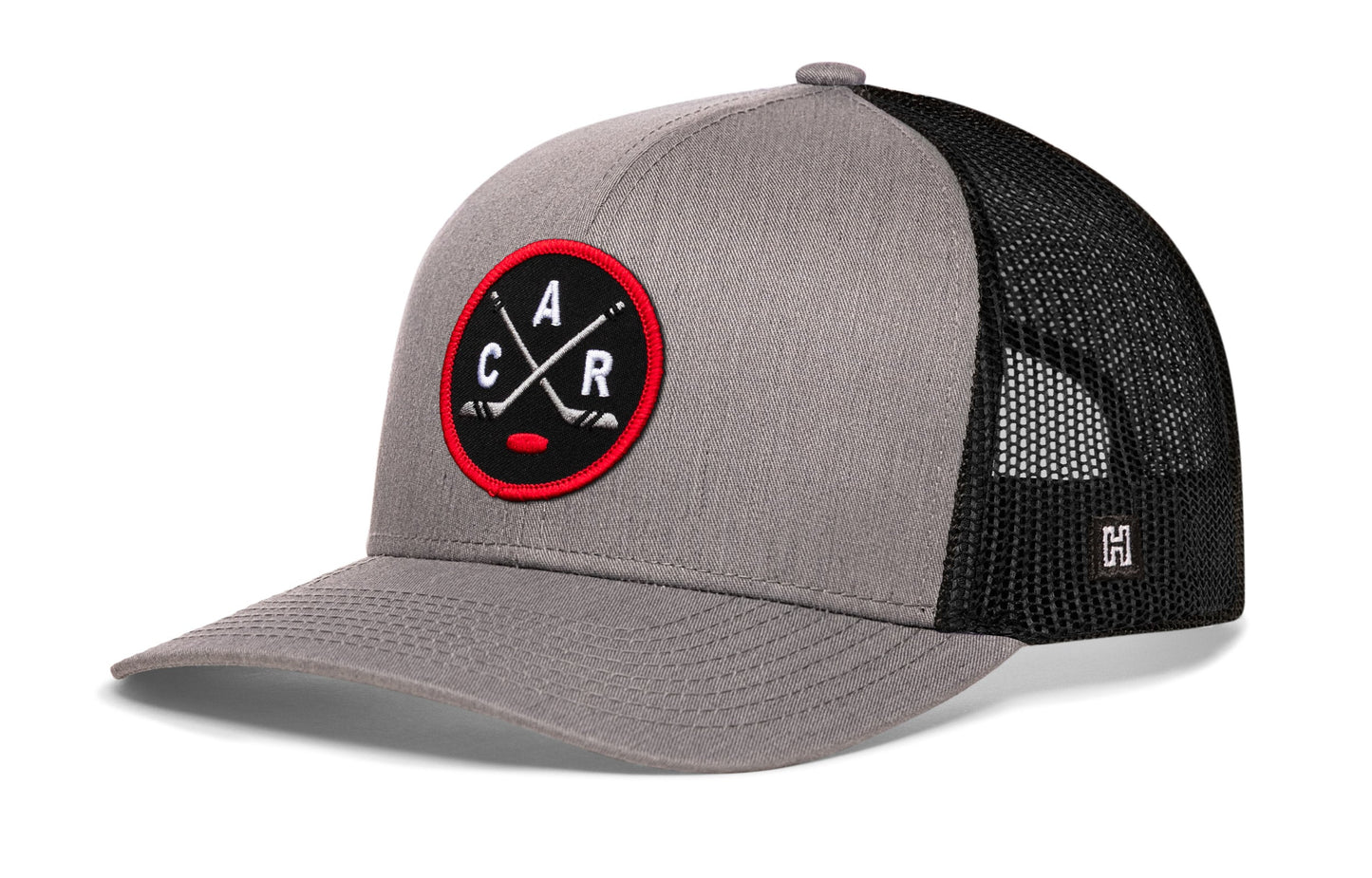 Carolina Hockey Trucker Hat  |  Black CAR X Snapback