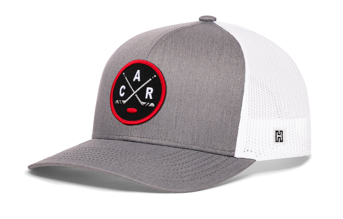 Carolina Hockey Trucker Hat  |  Black CAR X Snapback