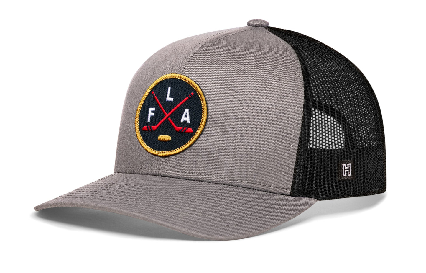 Florida Hockey Trucker Hat  |  FLA X Snapback
