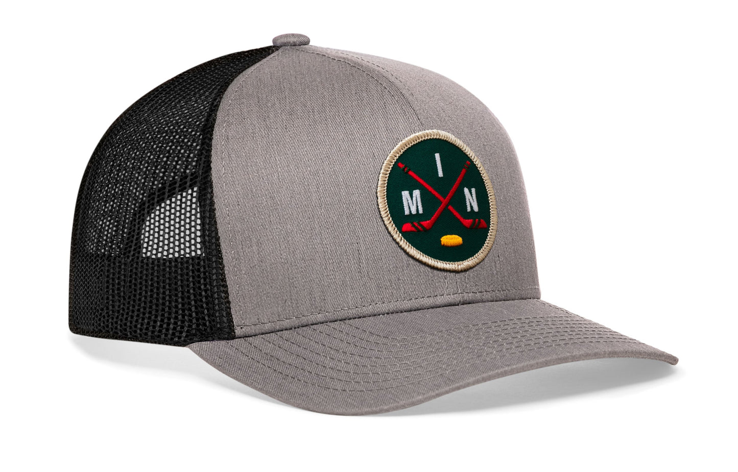 Minnesota Hockey Trucker Hat  |  MIN X Snapback