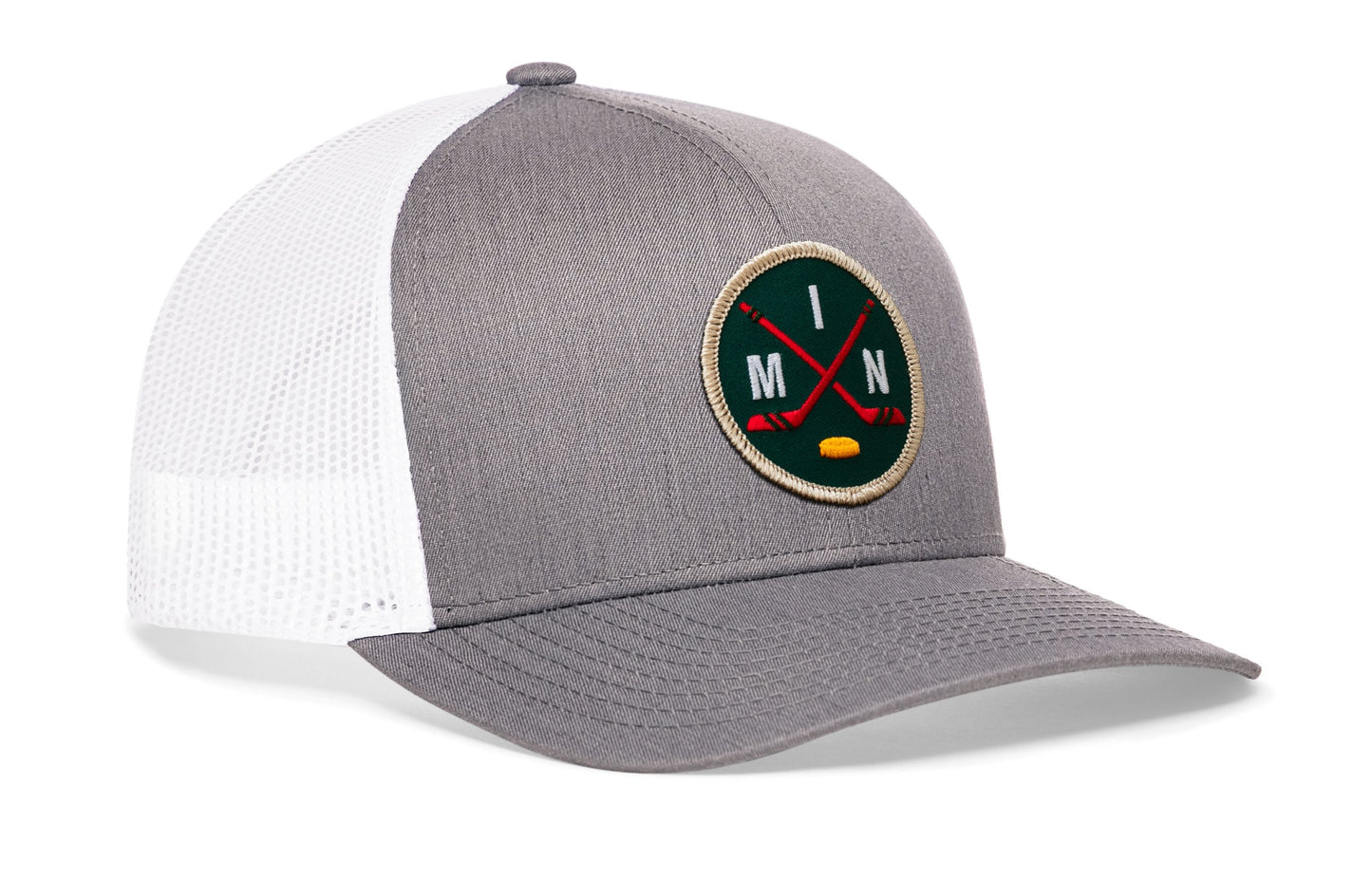 Minnesota Hockey Trucker Hat  |  MIN X Snapback