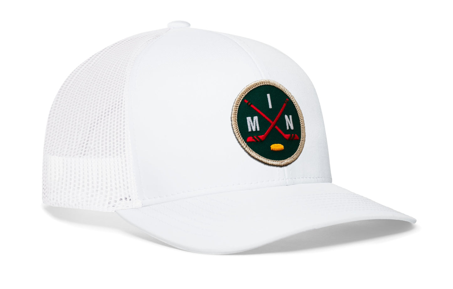Minnesota Hockey Trucker Hat  |  MIN X Snapback