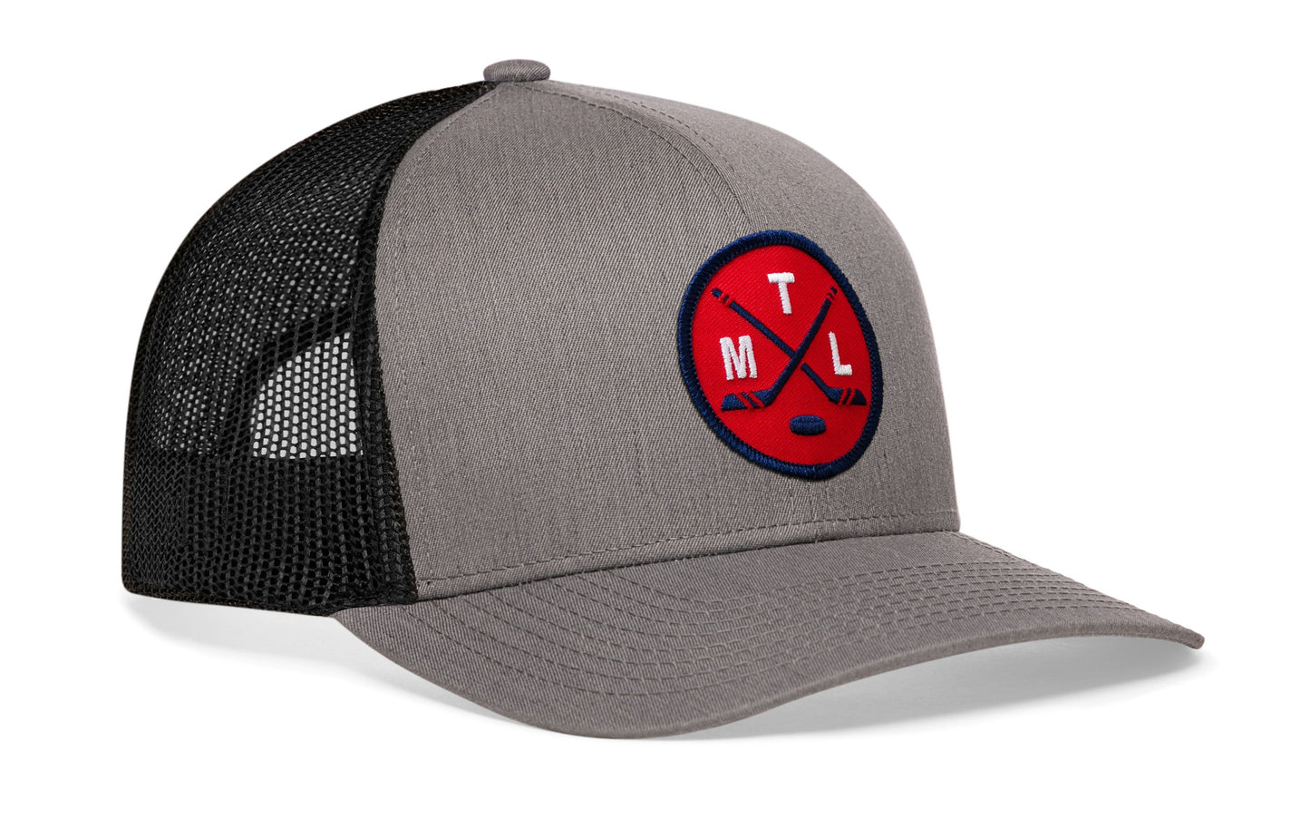 Montreal Hockey Trucker Hat  |  MTL X Snapback