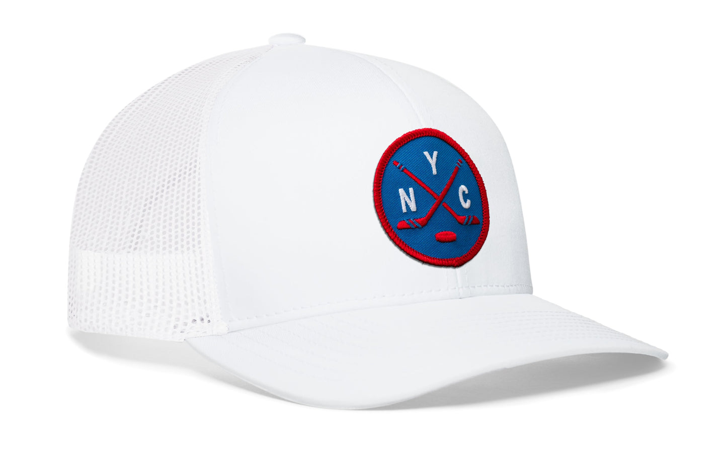 New York Hockey Trucker Hat  |  NYC X Snapback